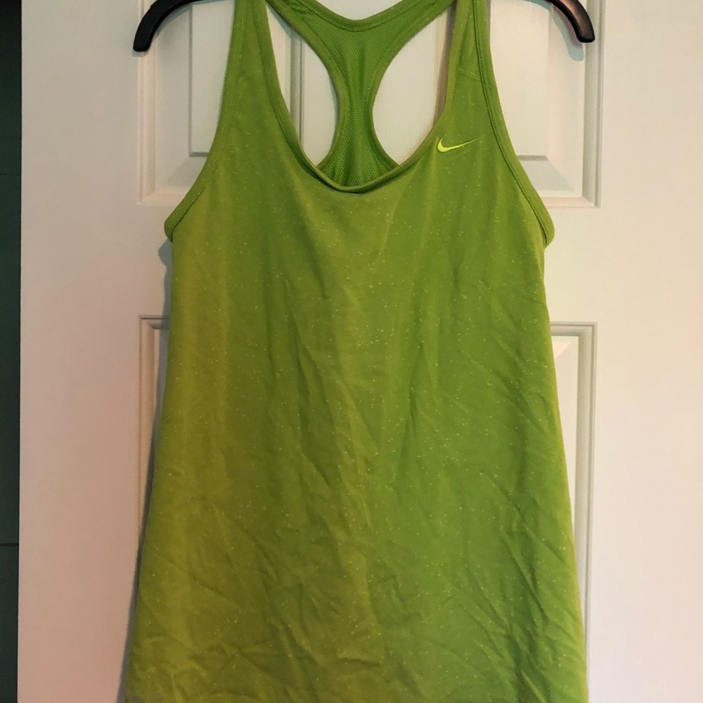 Green Nike Tank